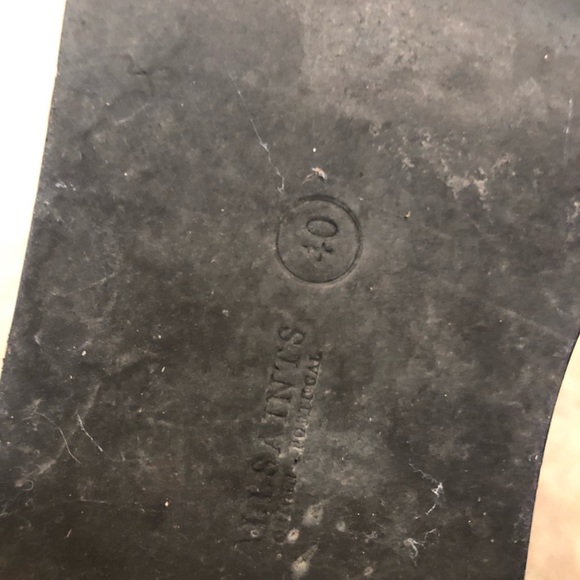 AllSaints Biker Boot only worn twice in excellent condition - Picture 11 of 11